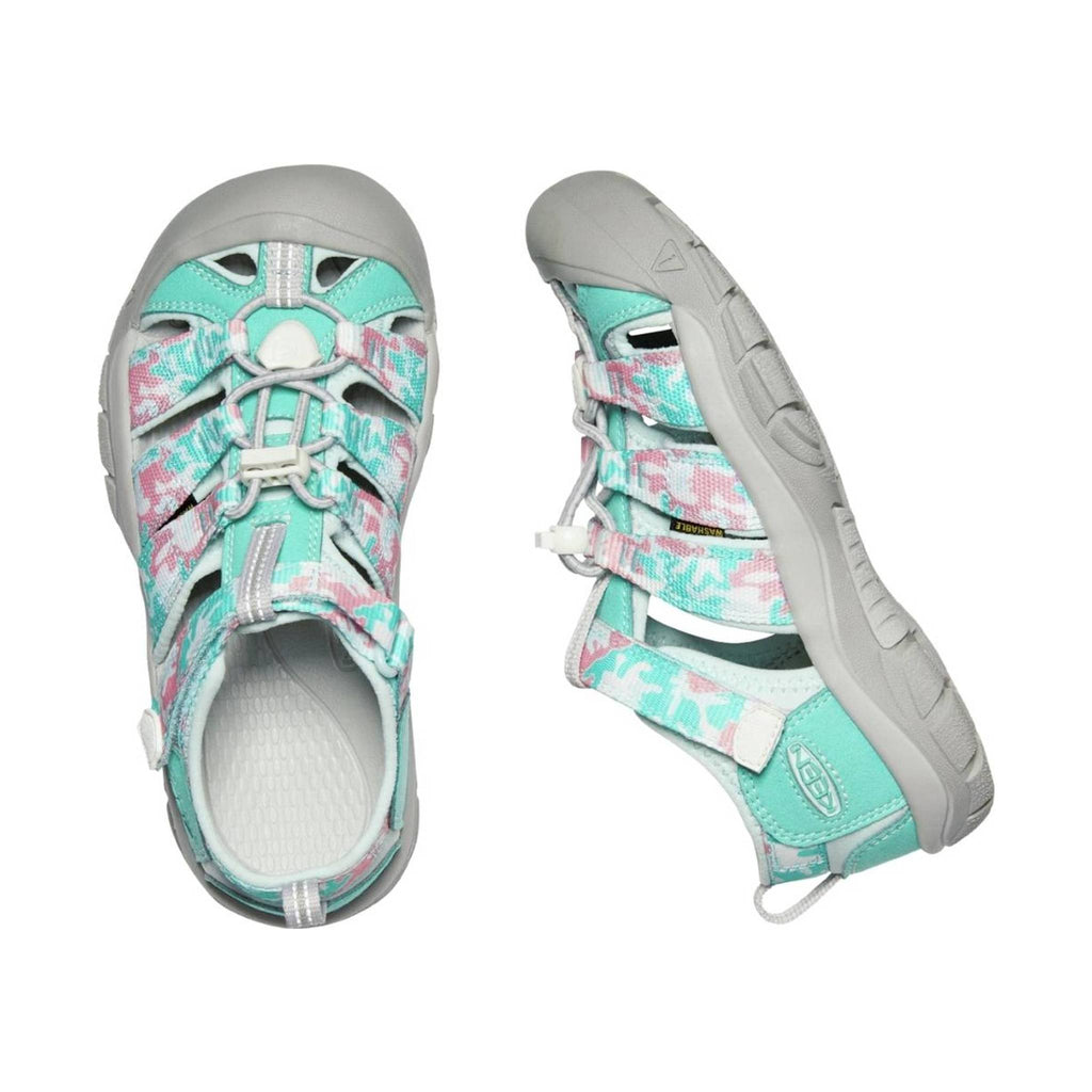 KEEN Little Kids' Newport H2 - Camo/Pink Icing - Lenny's Shoe & Apparel