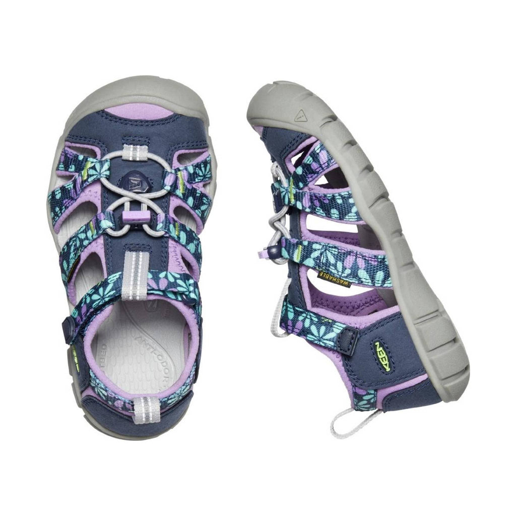 KEEN Little Kids' Seacamp II CNX - Black Iris/African Violet - Lenny's Shoe & Apparel