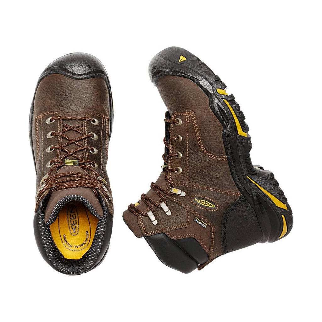 KEEN Utility Men's Mt Vernon 6" (Soft Toe) - Brown - Lenny's Shoe & Apparel