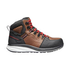 KEEN Utility Men's Red Hook Mid Waterproof Carbon Fiber Toe Work Boot - Tobacco/Black - Lenny's Shoe & Apparel