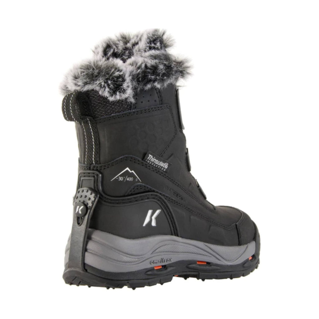 Korkers Women's Snowmageddon Boa Winter Boots - Black - Lenny's Shoe & Apparel