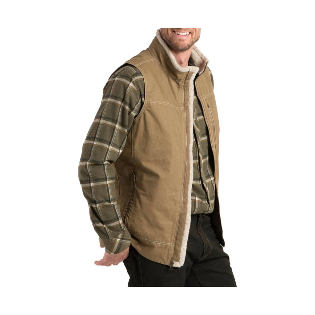 Kuhl Men's Burr Vest Lined - Khaki - Lenny's Shoe & Apparel