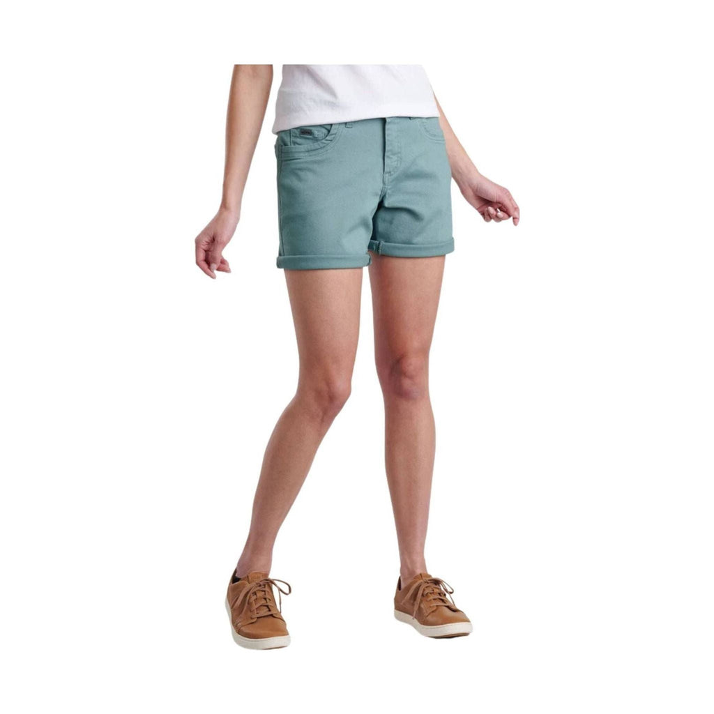 Kuhl Women's Kontour Short 8 - Eucalyptus - Lenny's Shoe & Apparel