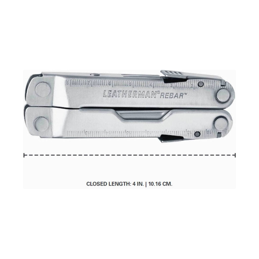 Leatherman Rebar - Stainless Steel - Lenny's Shoe & Apparel