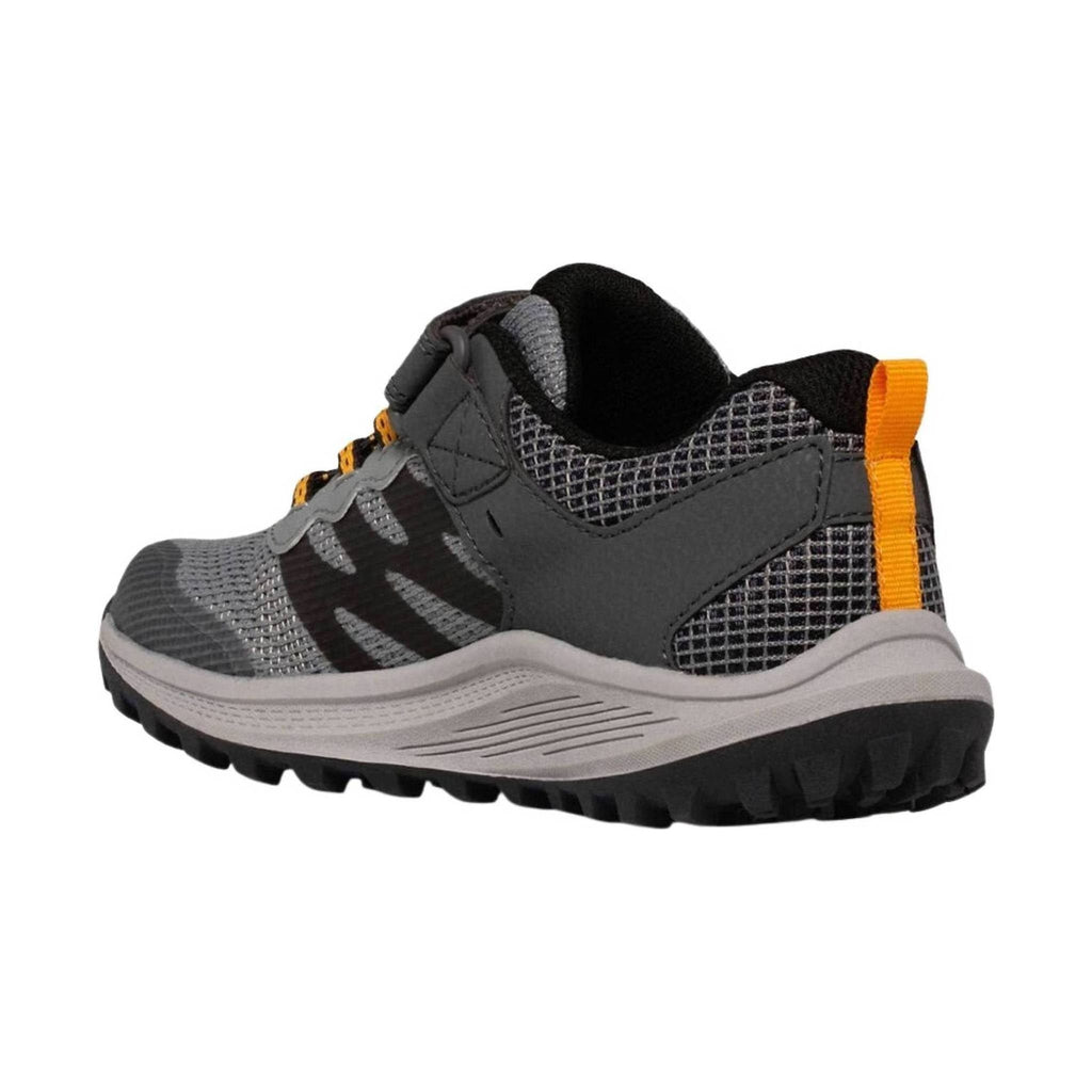 Merrell Kids' Nova 3 Shoes - Grey/Orange - Lenny's Shoe & Apparel