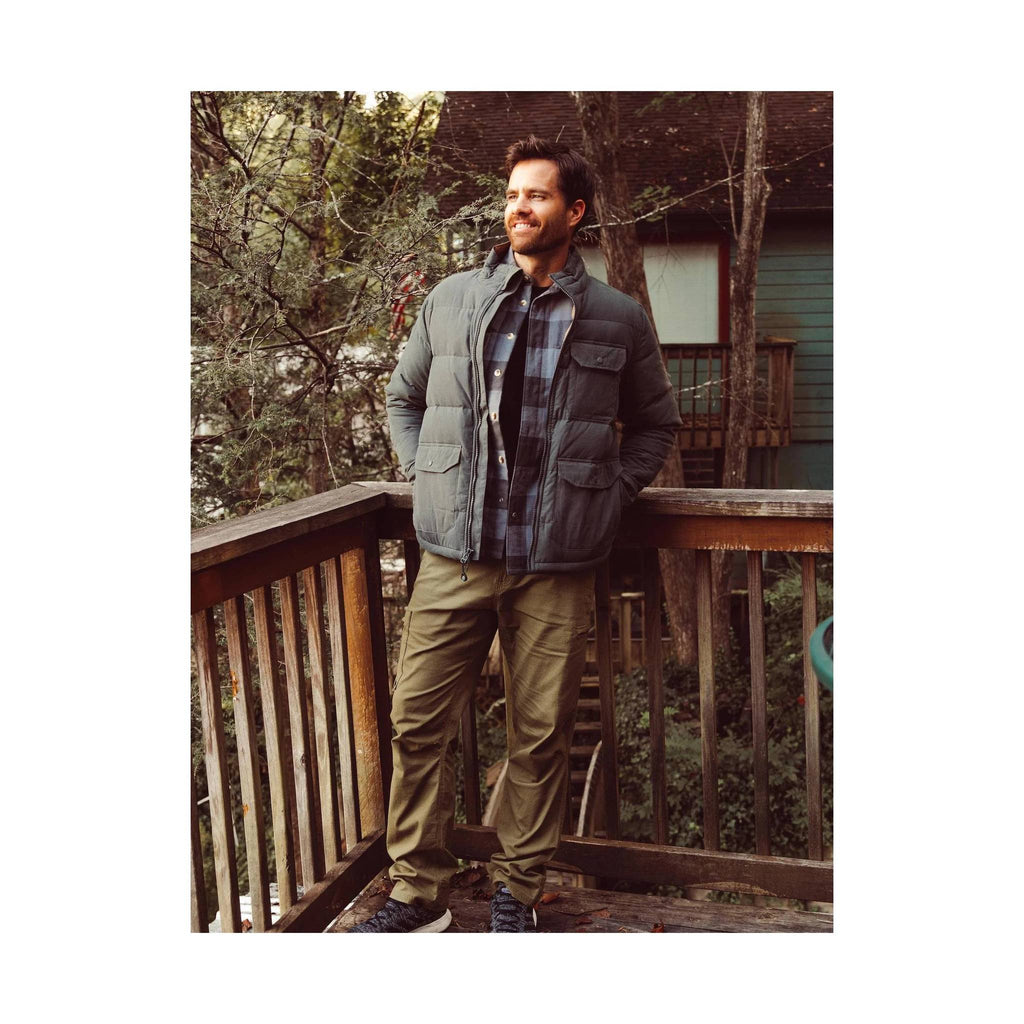 Mountain Khakis Men's Pine Peak Down Jacket - Jackson Grey - Lenny's Shoe & Apparel