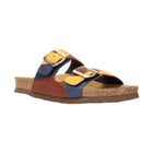 Naot Women's San Diego Classic Sandal - Chestnut/ Marigold/ Soft Ink/ Polar Sea - Lenny's Shoe & Apparel