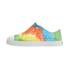 Native Kids' Youth Jefferson Sugarlite Print - Shell White/Rainbow Tie Dye - Lenny's Shoe & Apparel