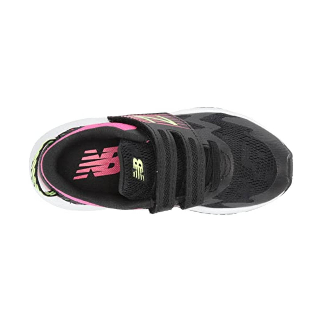 New Balance Kids' Rave Run Shoe - Black/Pink - Lenny's Shoe & Apparel