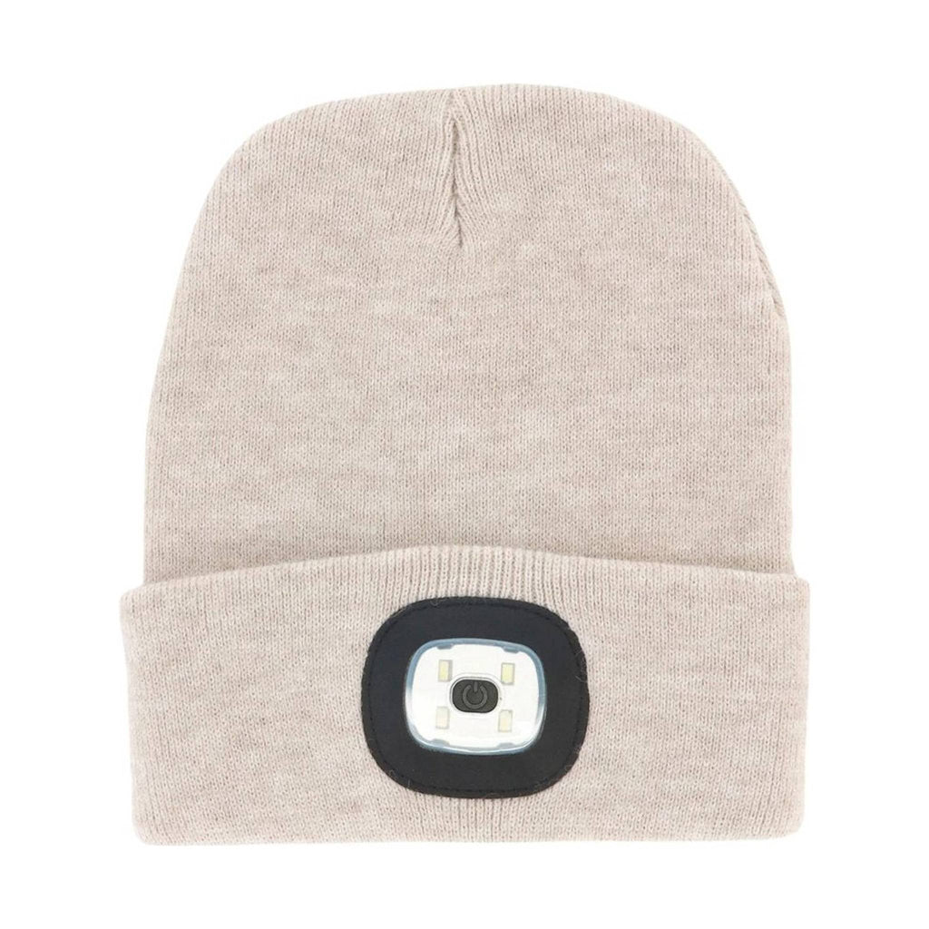 Night Scope Knit Beanie - Oatmeal - Lenny's Shoe & Apparel