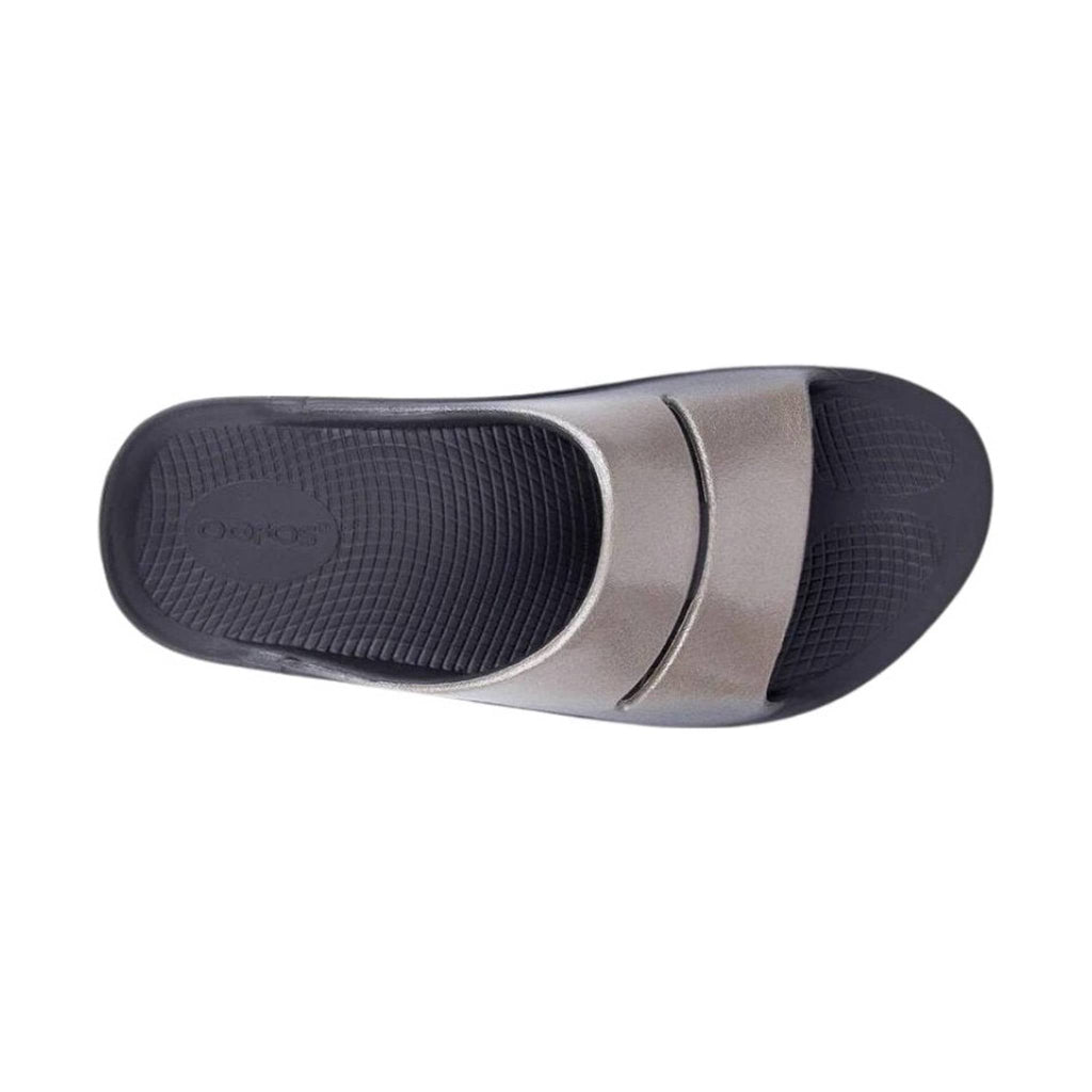 OOfos Women's OOahh Luxe Slide - Latte - Lenny's Shoe & Apparel