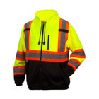 Pyramex Men's Series Hi-Viz Sweatshirt - Lime - Lenny's Shoe & Apparel