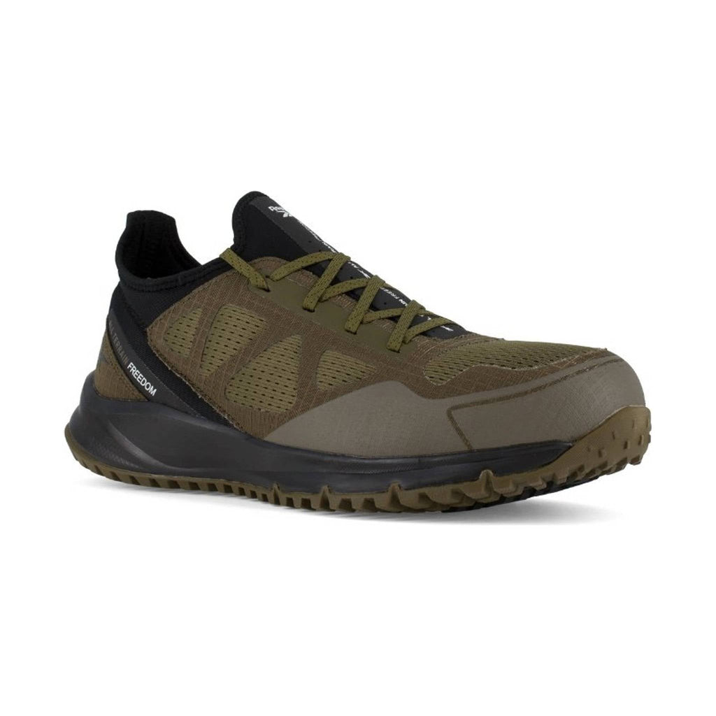 Reebok Work Men's All Terrain Work Shoe Steel Toe - Sage/Black - Lenny's Shoe & Apparel