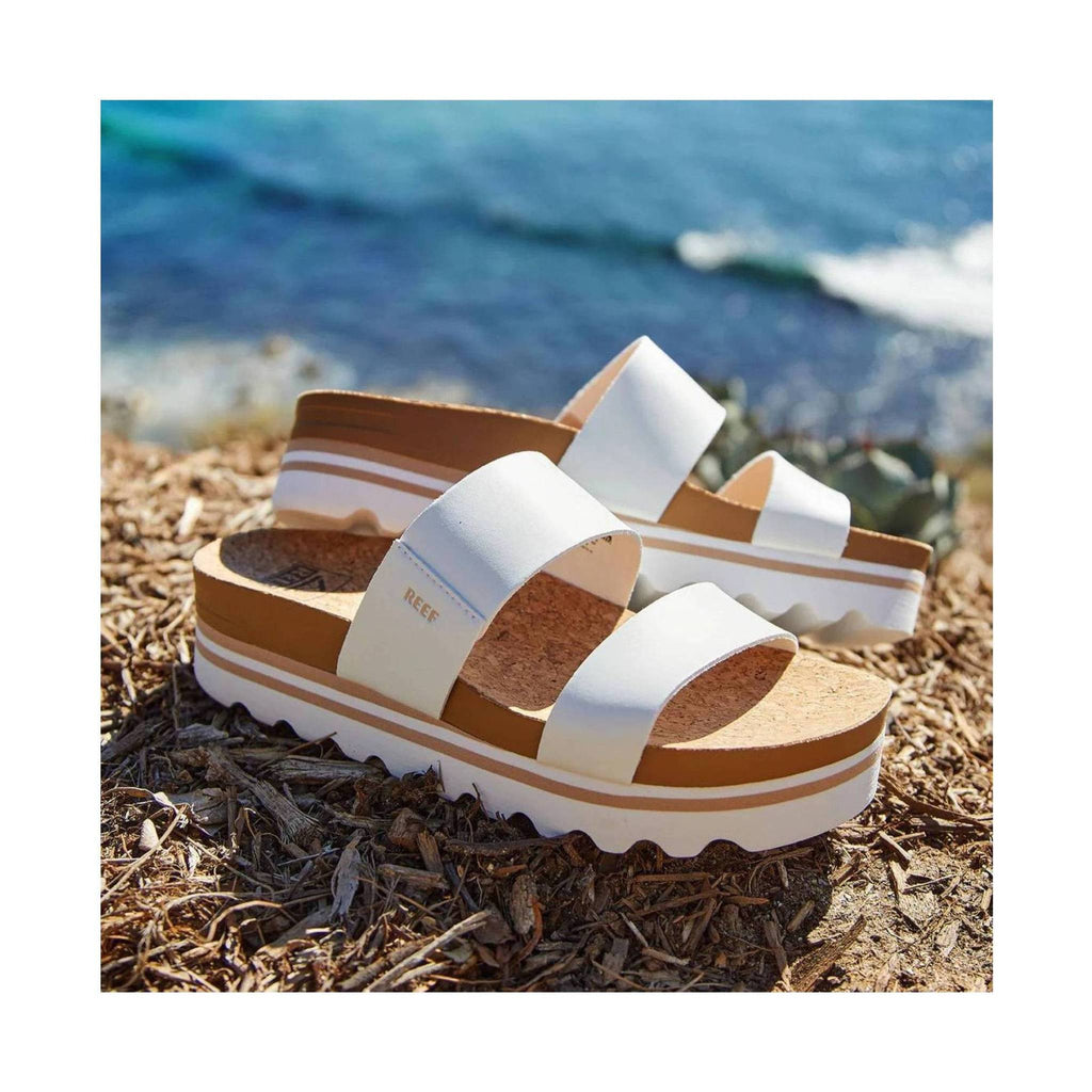 Reef Women's Cushion Vista Hi Sandal - Cloud - Lenny's Shoe & Apparel