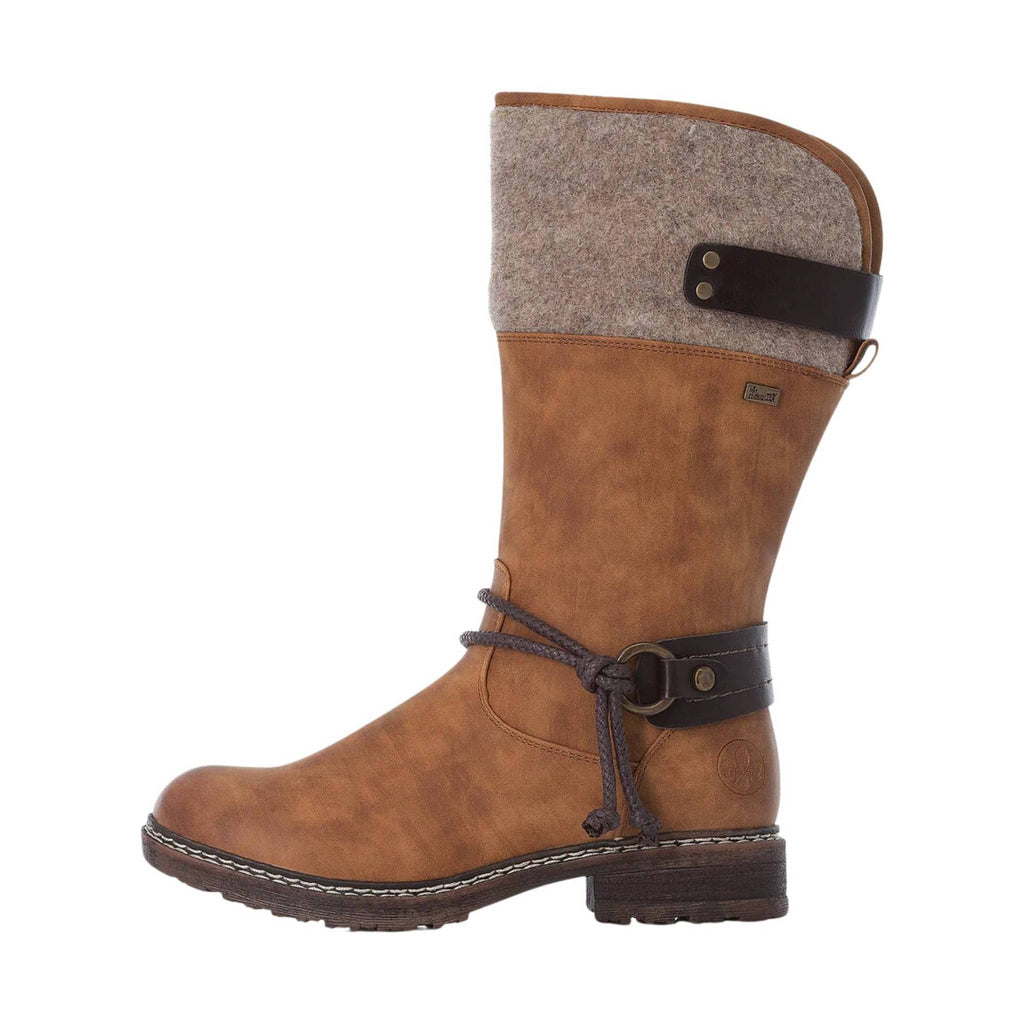 Rieker Women's Dominika Boots - Tan - Lenny's Shoe & Apparel