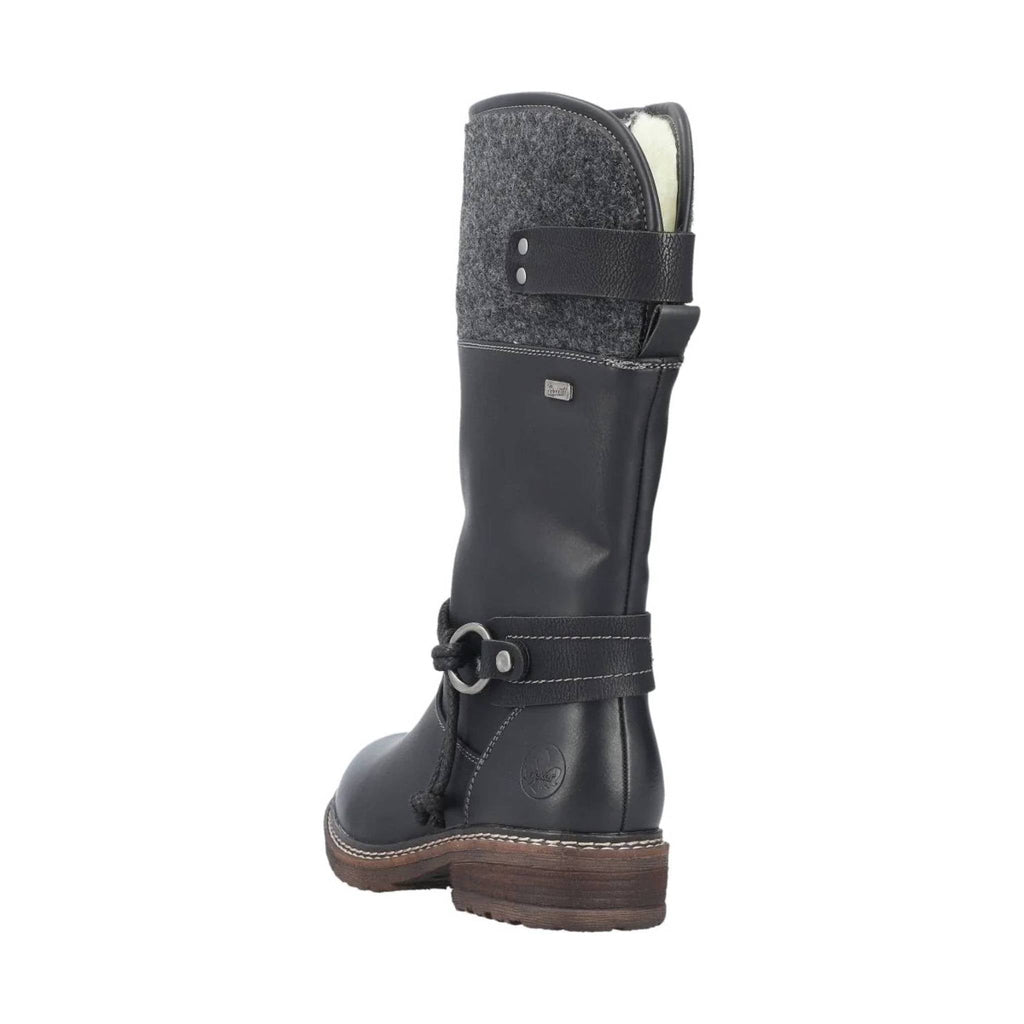 Rieker Women's Dominka Boots - Black - Lenny's Shoe & Apparel