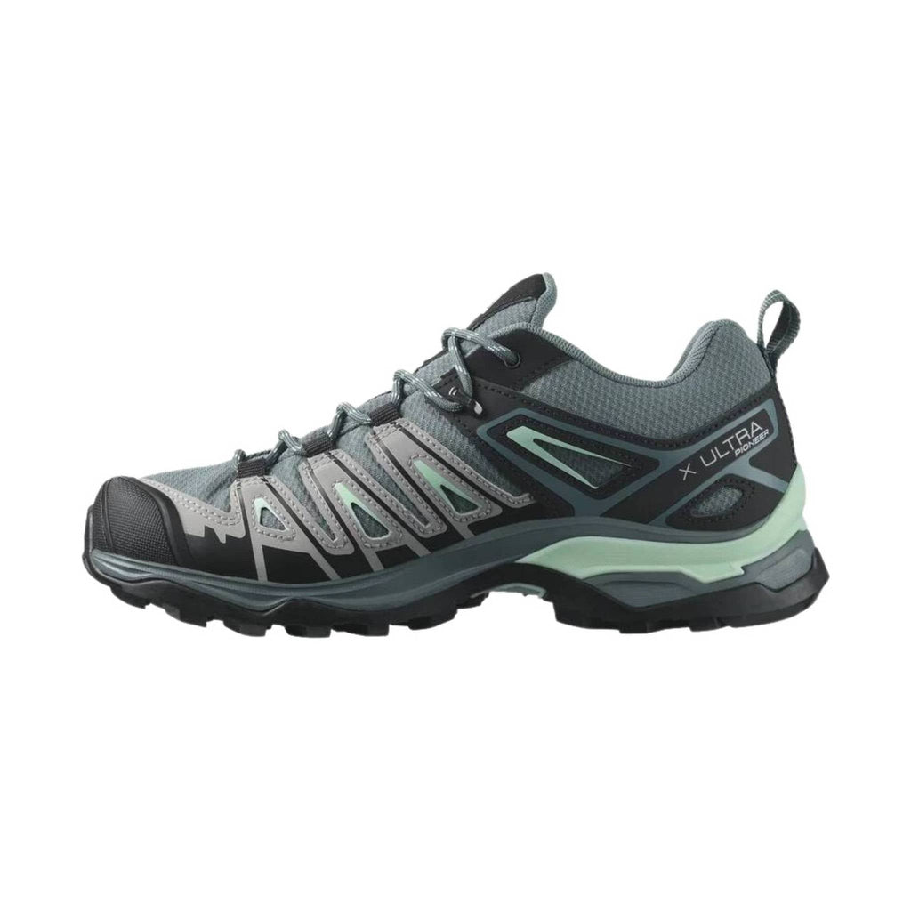 Salomon Women's X Ultra Pioneer Waterproof Hiking Shoes - Stormy Weather - Lenny's Shoe & Apparel