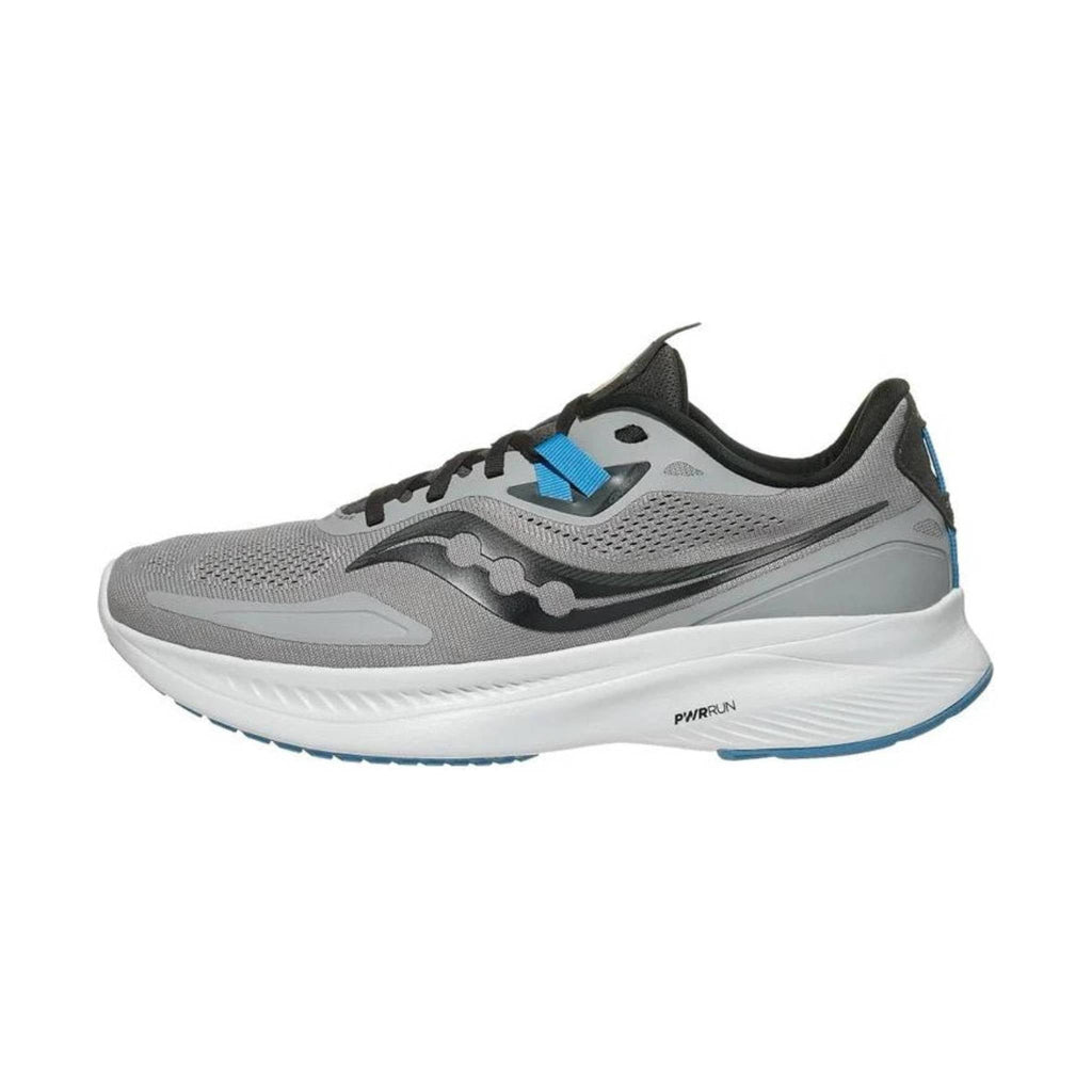 Saucony Men's Guide 15 - Alloy/Topaz - Lenny's Shoe & Apparel