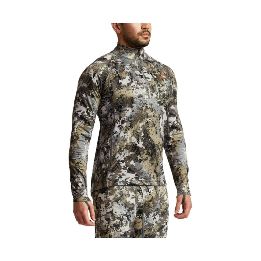 Sitka Men's Core Midweight Zip-T - Optifade Elevated II - Lenny's Shoe & Apparel