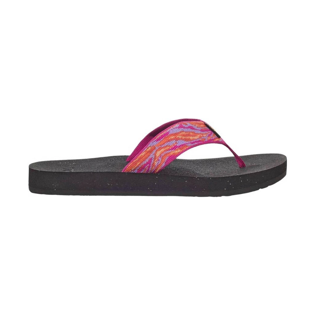 Teva Women's Reflip Flip Flop - Waves Rose Violet - Lenny's Shoe & Apparel