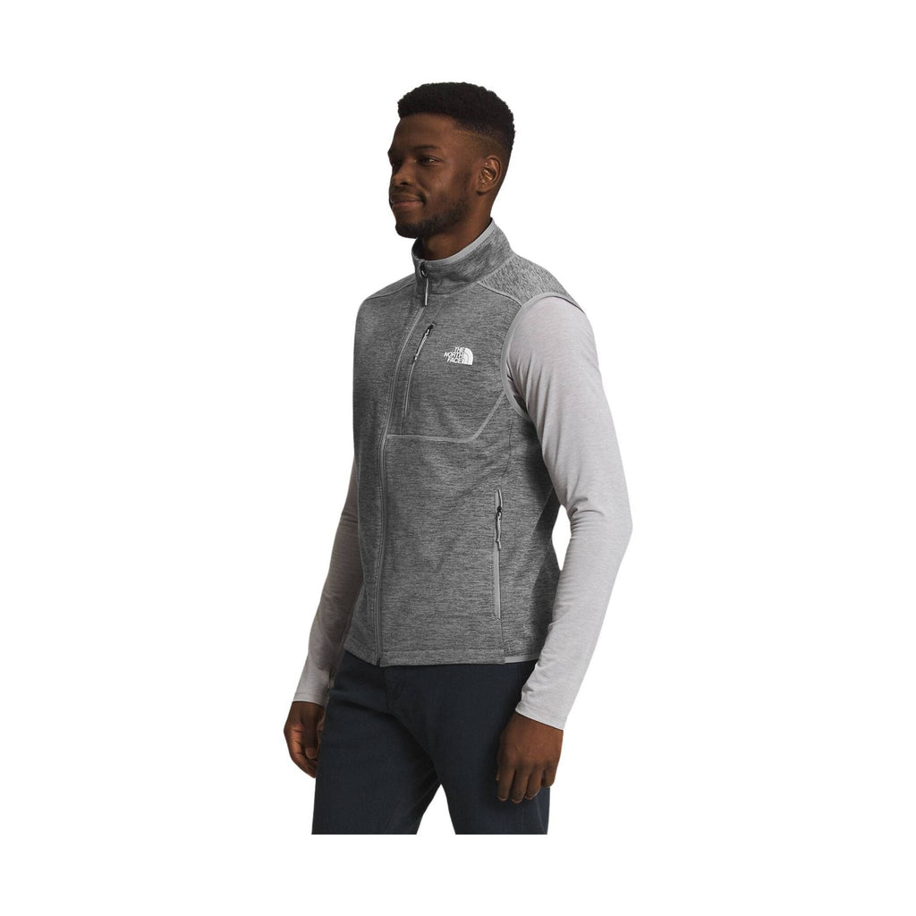 The North Face Men's Canyonlands Vest - Medium Grey Heather - Lenny's Shoe & Apparel