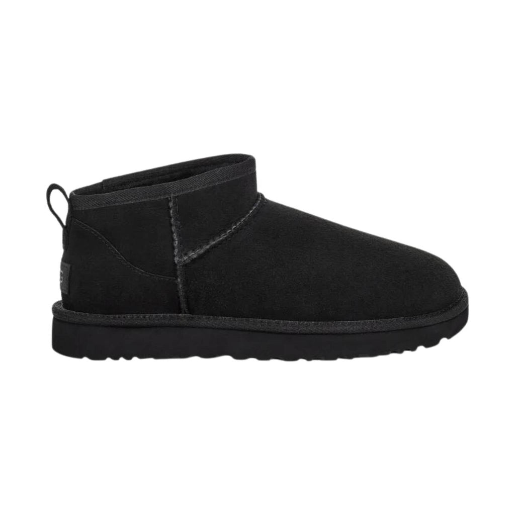 UGG Women's Classic Ultra Mini - Black - Lenny's Shoe & Apparel