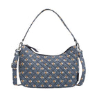 Vera Bradley Frannie Crescent Crossbody Bag - Buzz Navy - Lenny's Shoe & Apparel