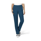 WonderWink Women's Flat Front Cargo Scrub Pant - Caribbean Blue - Lenny's Shoe & Apparel