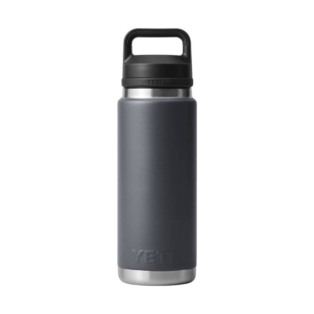 YETI Rambler 26 oz Bottle W/ Chug Cap - Charcoal - Lenny's Shoe & Apparel